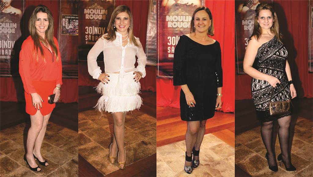 Belas desfilam elegância em noite de lançamento